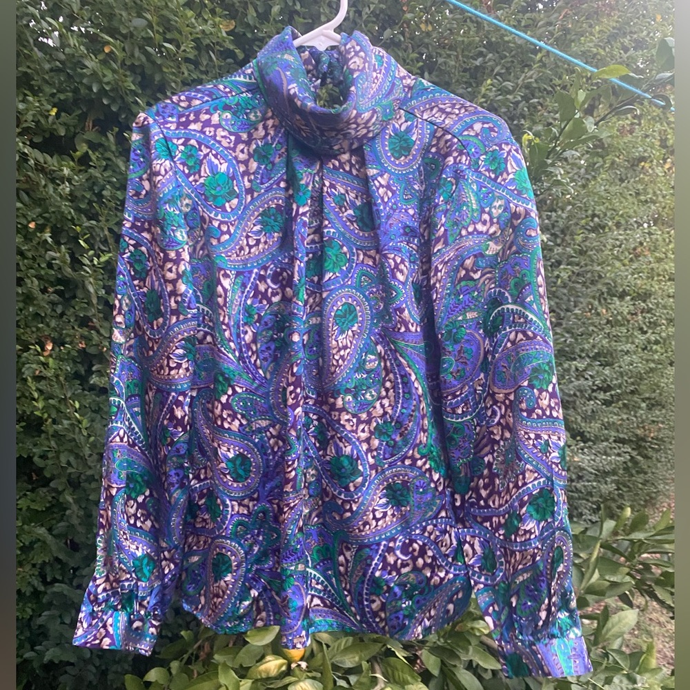 Vintage Anne Klein blouse size small